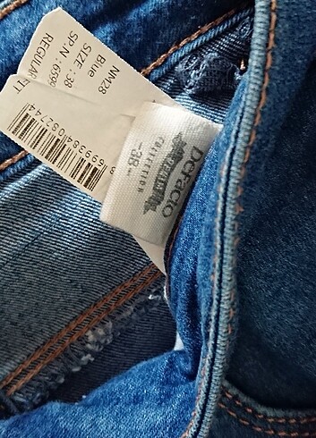 28 Beden Koton Dar paça jean