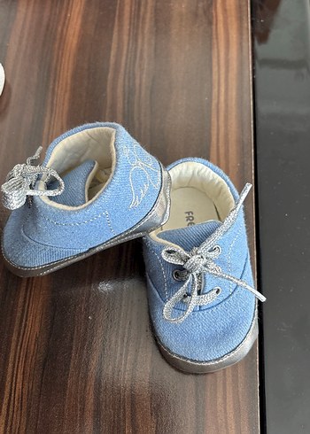 Düğmeli Kot Erkek Bebek İlk Adım Ayakkabısı - Görsel 5