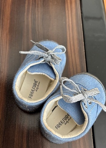 Düğmeli Kot Erkek Bebek İlk Adım Ayakkabısı - Görsel 4