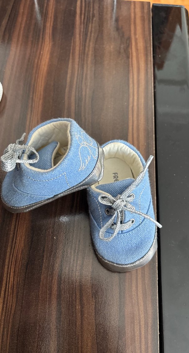 Düğmeli Kot Erkek Bebek İlk Adım Ayakkabısı - Görsel 5