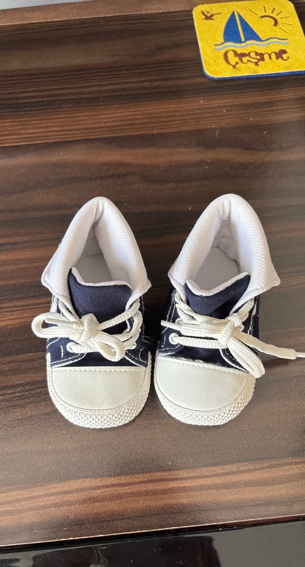 Erkek Bebek Renkli İlk Adım Ayakkabısı - Görsel 4