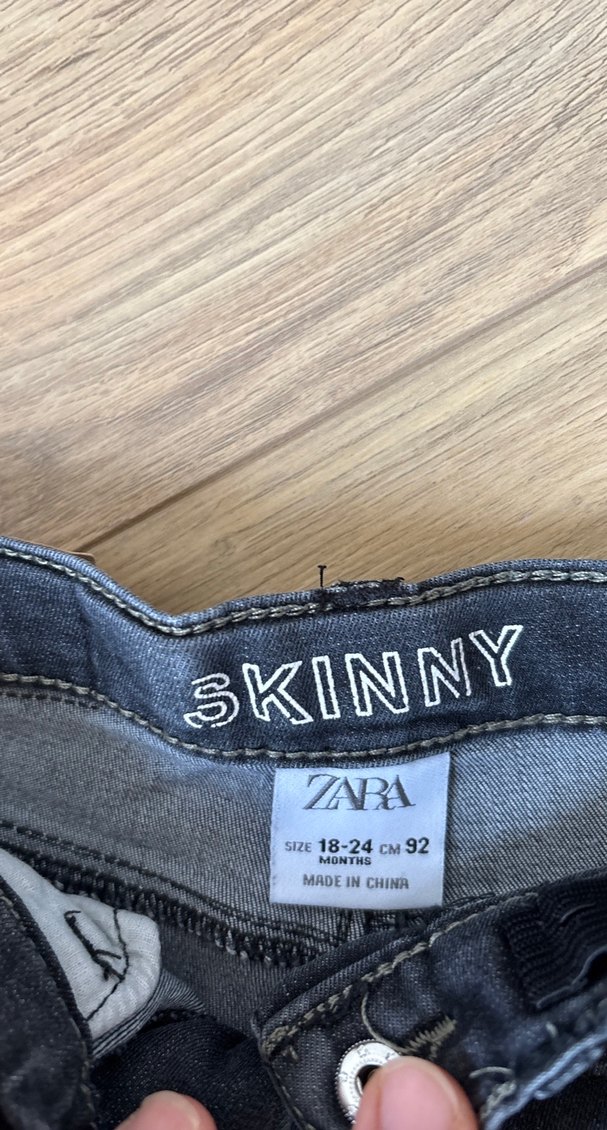 Erkek Çocuk siyah Denim Pantolon - Görsel 3