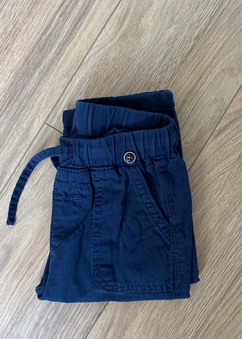 Erkek Çocuk Lacivert Bol Kesim Kot Pantolon - Görsel 3