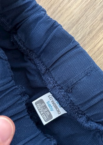 Erkek Çocuk Lacivert Bol Kesim Kot Pantolon - Görsel 2