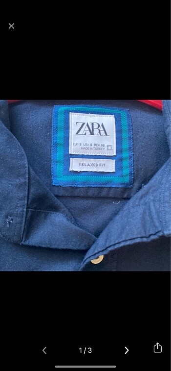 Zara Zara erkek gomlek