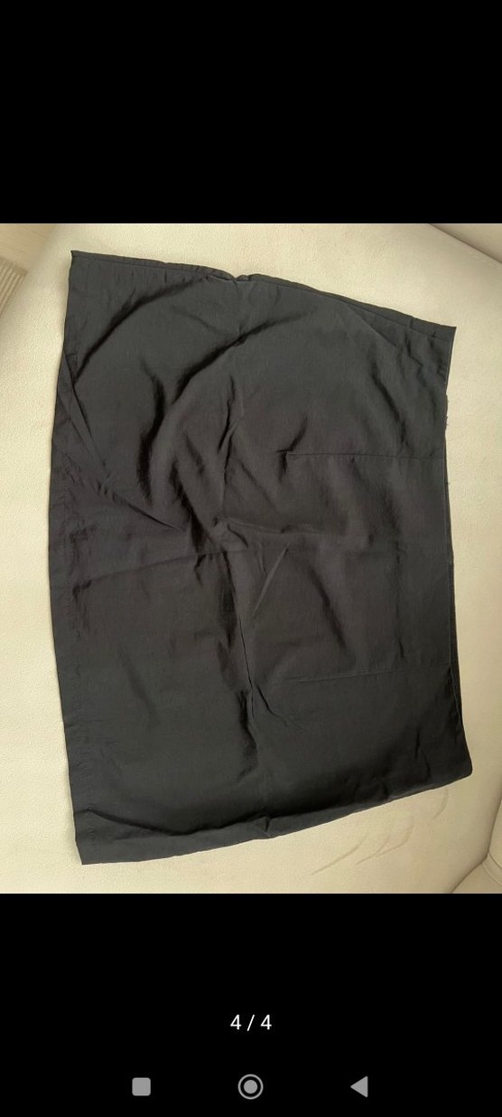 Fermuarlı Siyah Mini Etek - Görsel 2