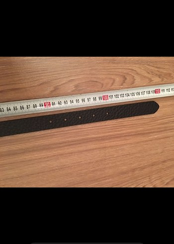 Koyu Füme Siyah Gerçek Deri Kadın Kemer - Görsel 4