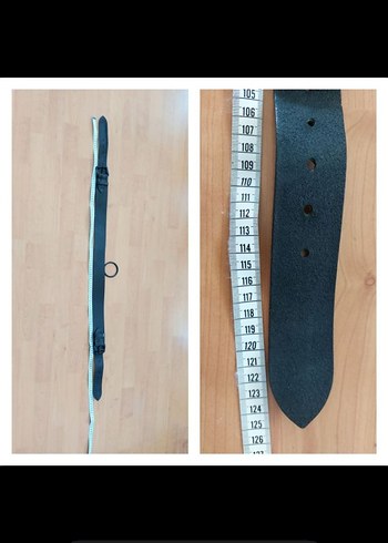 Siyah Deri Minimalist Kadın Kemer - Görsel 5