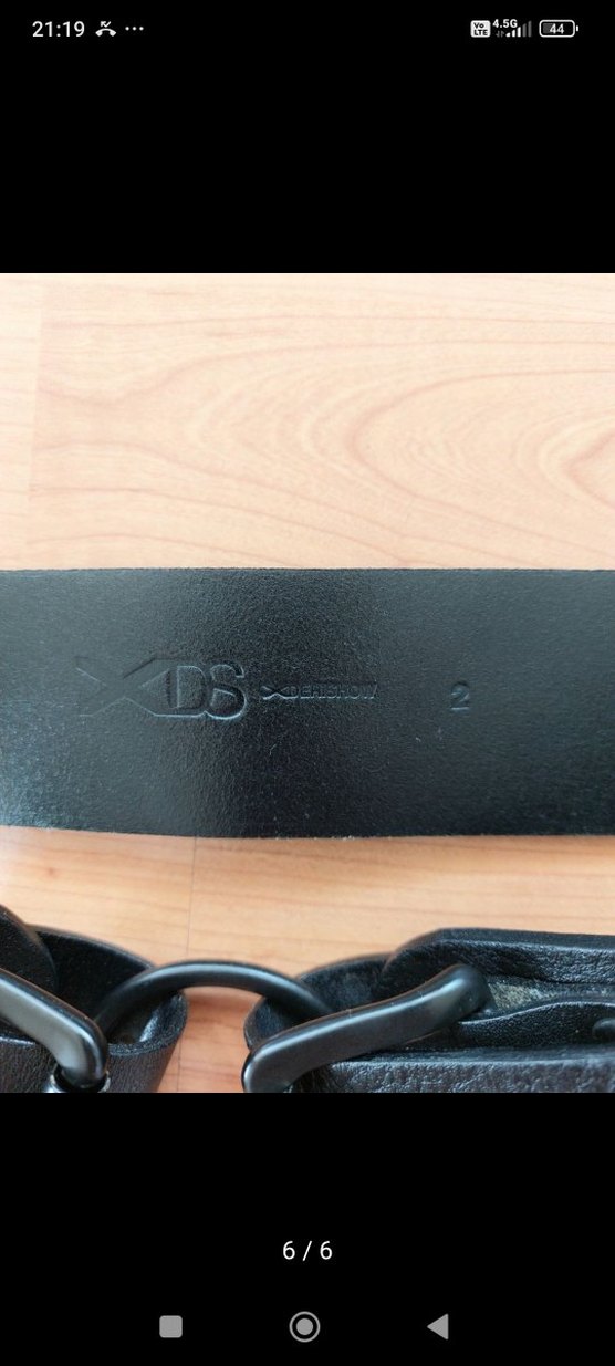 Siyah Deri Minimalist Kadın Kemer - Görsel 2