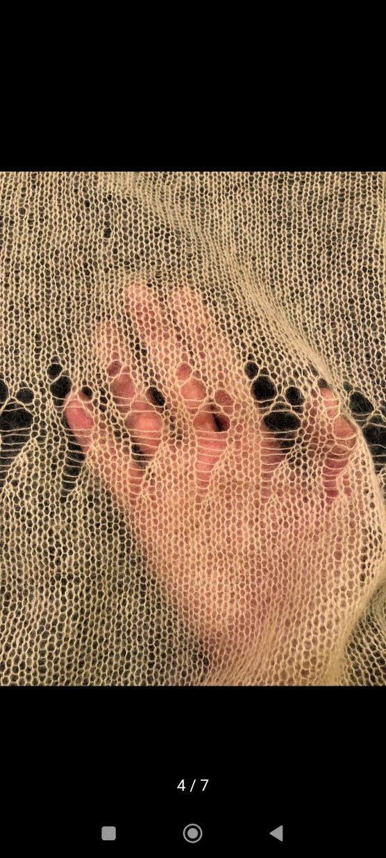 Bej -Siyah İki Kat Örgü Uzun Kollu Kadın Kazak - Görsel 4