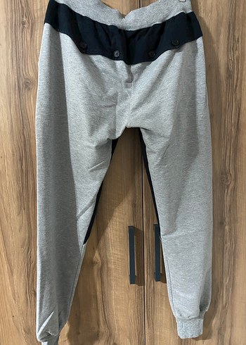 Gri erkek Spor Rahat Kesim Eşofman - Görsel 4