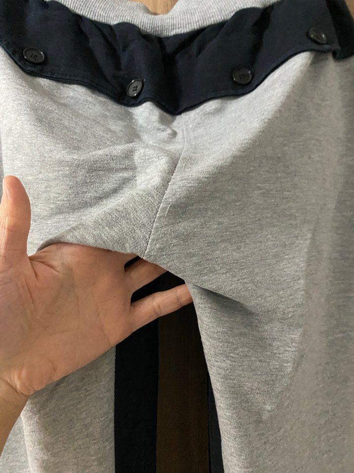 Gri erkek Spor Rahat Kesim Eşofman - Görsel 5