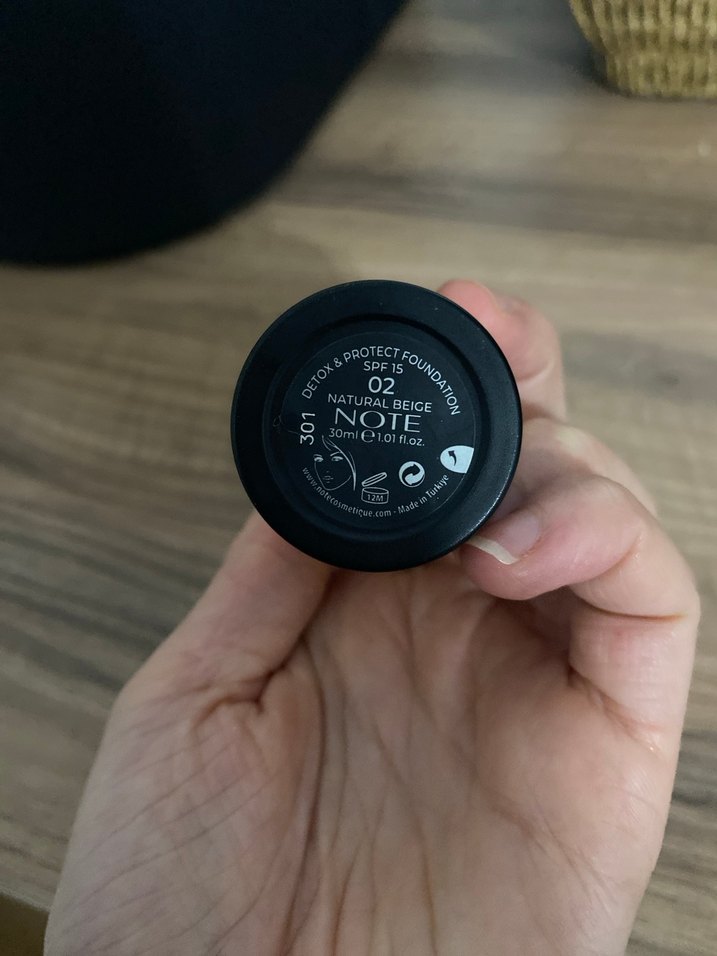 Note Detox & Protect Fondöten SPF 15 Açık Bej - Görsel 2