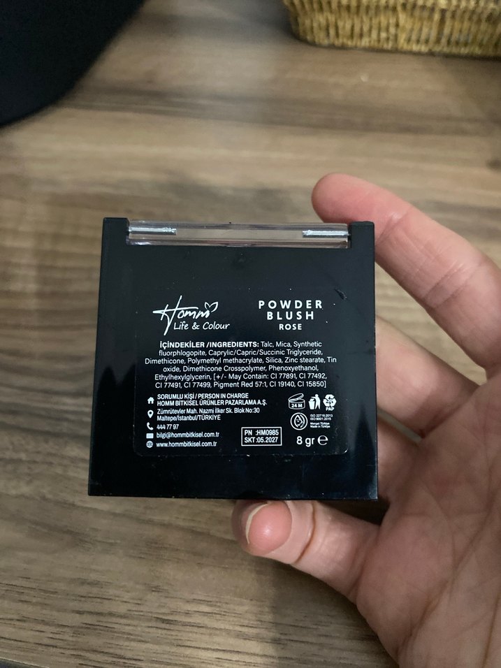 Life & Colour Pudra Allık - Pembe - Görsel 3