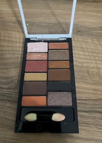 City Color Copper Kahverengi Far Paleti - Görsel 2