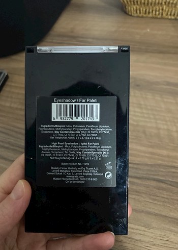 City Color Copper Kahverengi Far Paleti - Görsel 3