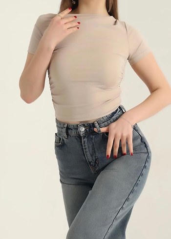 Sandy kumaş bluz - Görsel 2