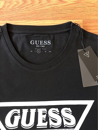 m Beden Guess tshirt sıfır paketinde