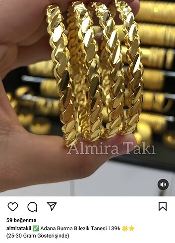Diğer Almira takı burma bilezik