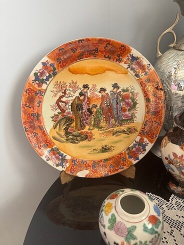 Hand made Japon tabak tablo 60 yıllık