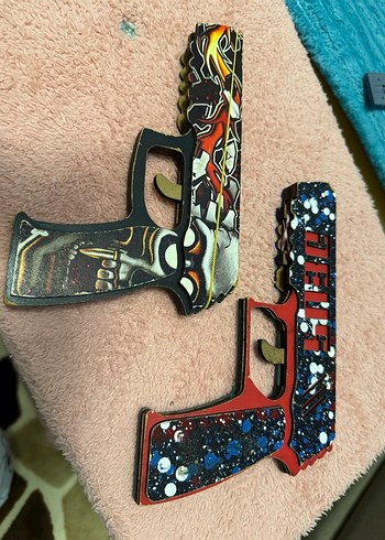 Renkli Oyuncak Tabancalar - Görsel 2