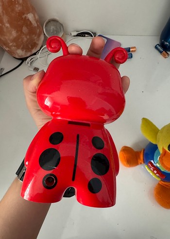 Kırmızı AKBANK Figür Oyuncak kumbara - Görsel 2