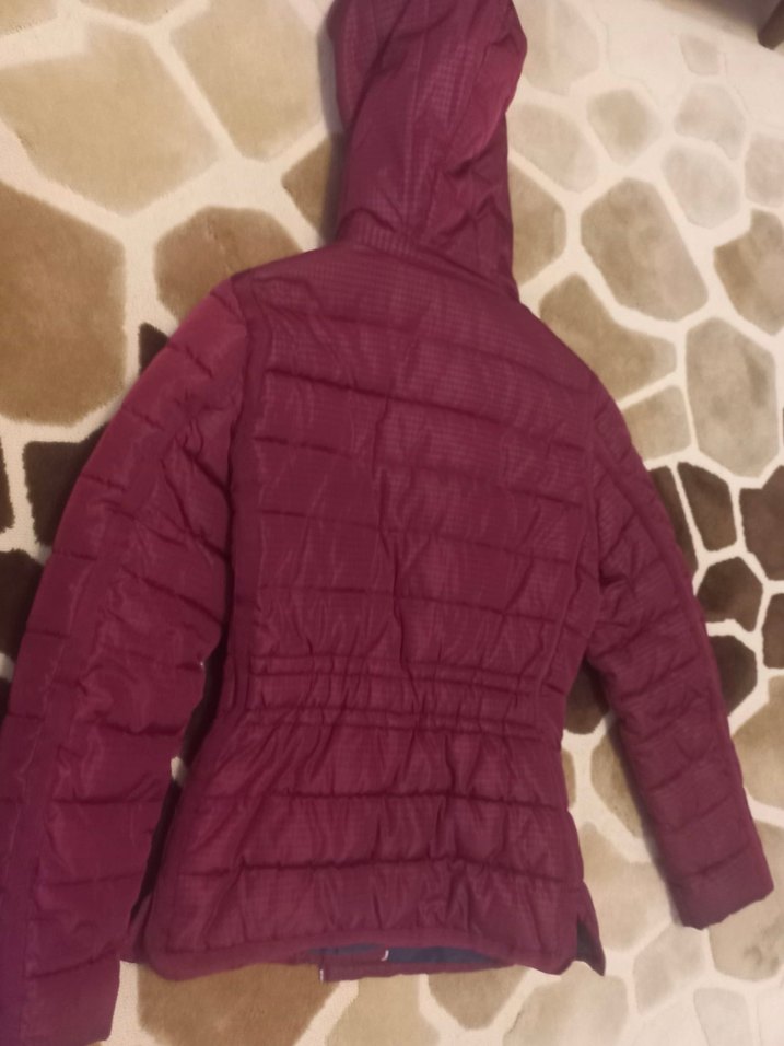 Colins marka Bordo Erkek Çocuk Kapüşonlu Fermuarlı mont - Görsel 2