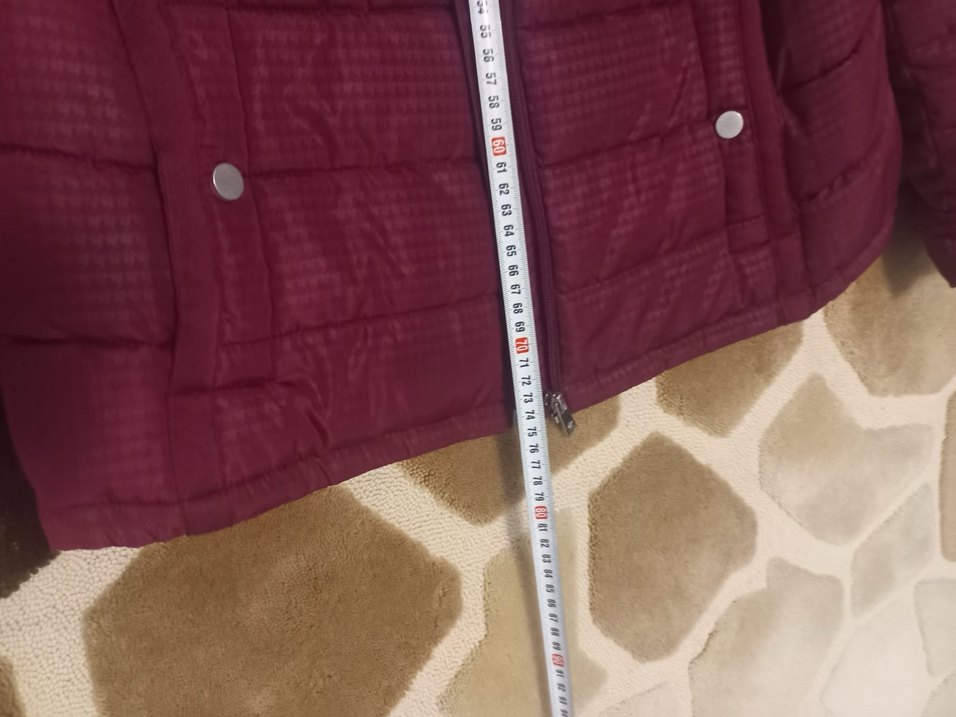 Colins marka Bordo Erkek Çocuk Kapüşonlu Fermuarlı mont - Görsel 5