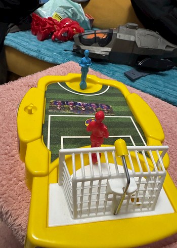 Sarı Mini Futbol Masa Oyunu Seti - Görsel 4