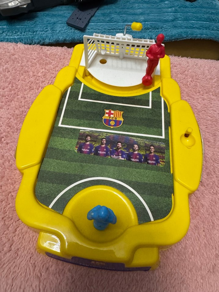 Sarı Mini Futbol Masa Oyunu Seti - Görsel 2