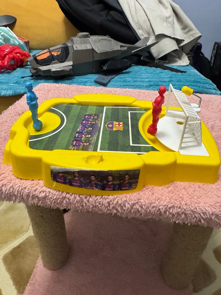 Sarı Mini Futbol Masa Oyunu Seti - Görsel 3