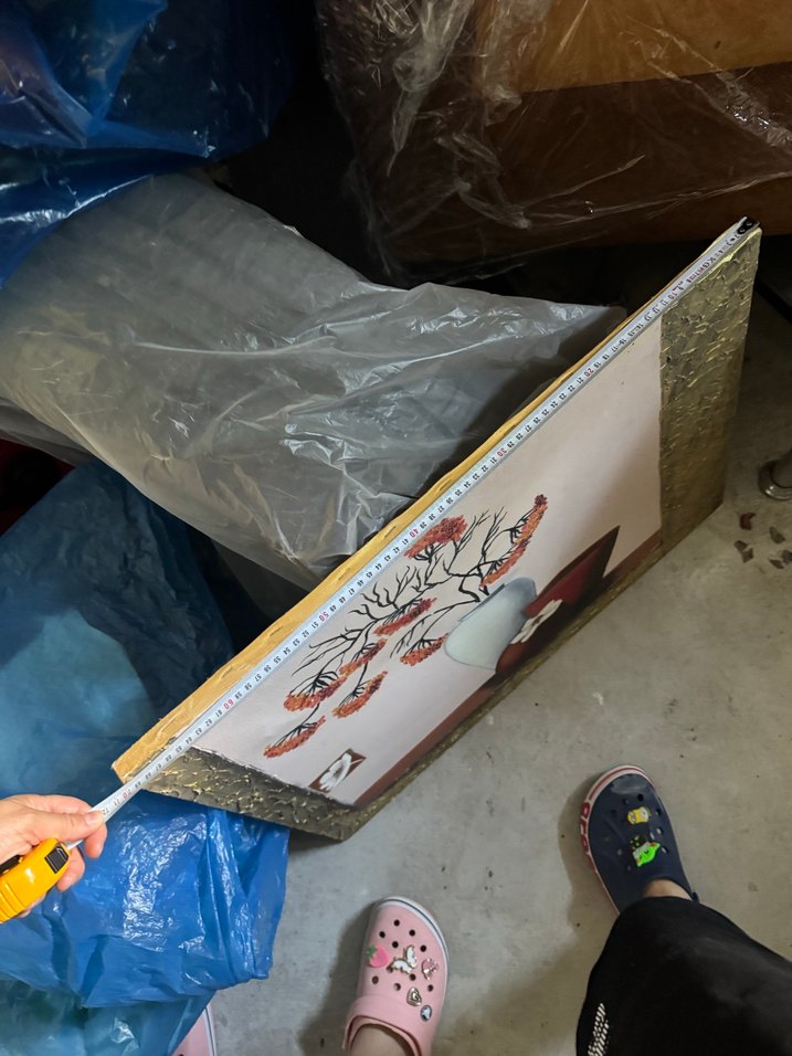 Beyaz Vazo ve Çiçekli Tablo - Görsel 4