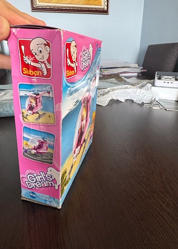 Sluban Kızlar İçin Pastel Pembe Helikopter Lego - Görsel 3