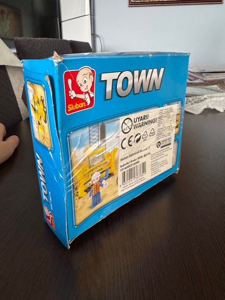 Sarı Lego Town Ekskavatör Seti - Görsel 2