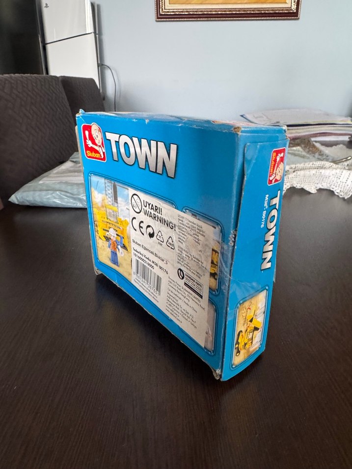 Sarı Lego Town Ekskavatör Seti - Görsel 3