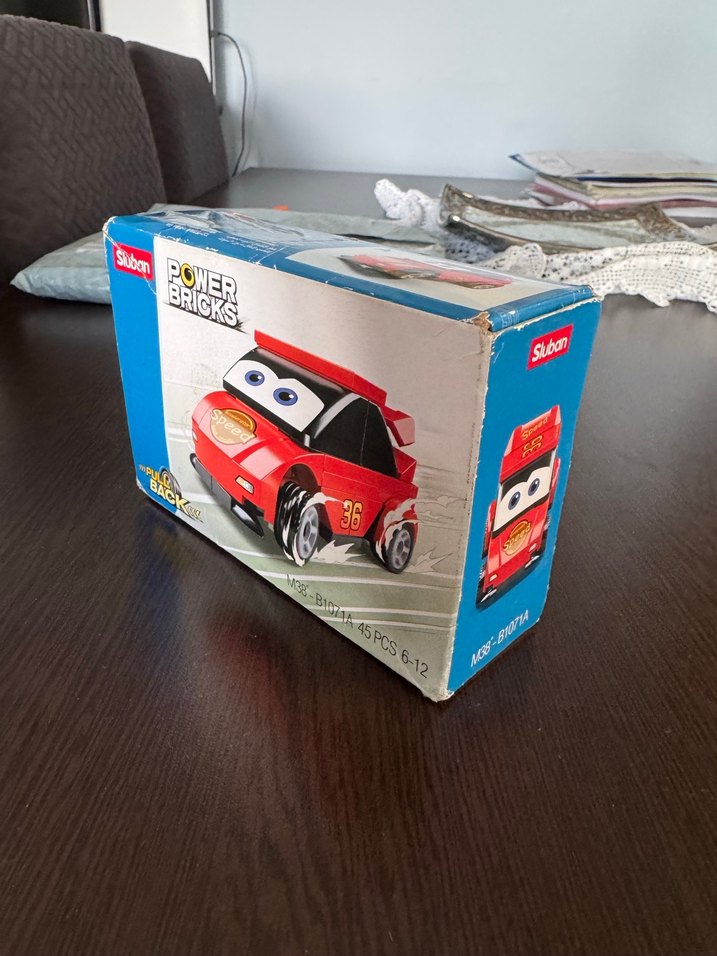 Sluban Kırmızı Oyuncak Araba - Görsel 4