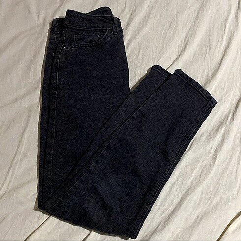 Lcw mom fit siyah kadın jean
