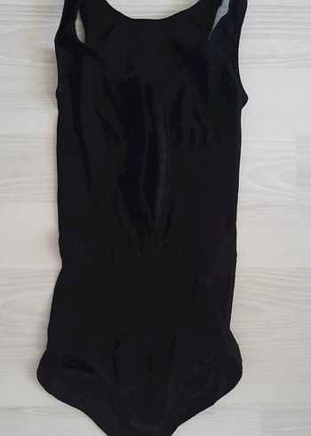 siyah kalın askılı çıtçıtlı korse - Görsel 2