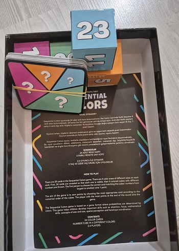 Sequential Colors - Zafer Kart Oyunu - Görsel 2