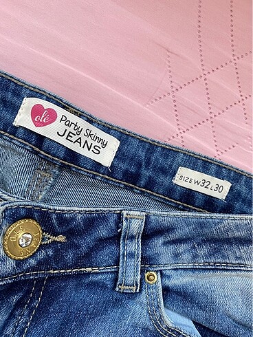 40 Beden lacivert Renk Koton jean