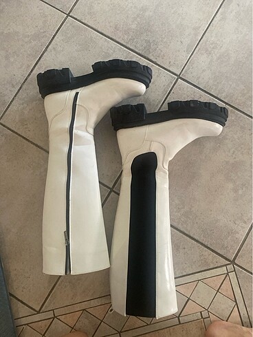 Nine West Nine West Beyaz çizme