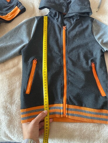 5 Yaş Beden gri Renk Doğa koleji Sweatshirt