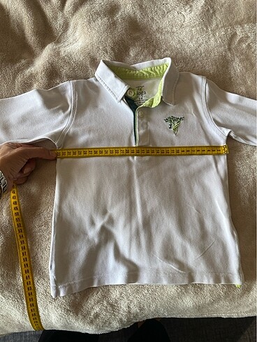 5 Yaş Beden beyaz Renk Doğa koleji uzun kollu tören lacoste