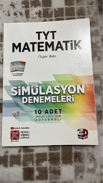 3D yayınları Tyt Matematik Deneme