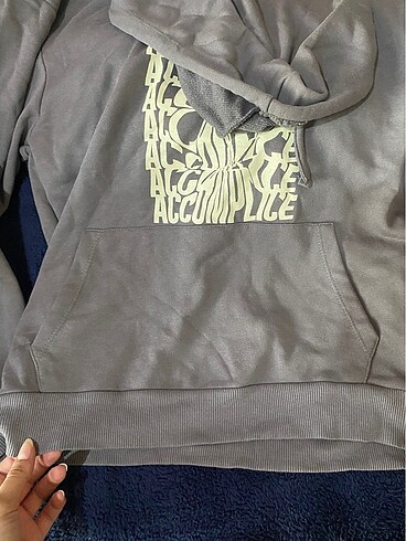 s Beden gri Renk Trendyolmilla ince sweatshirt