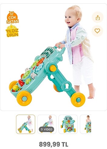 BabyJem Baby Toys İlk Adım Arabası