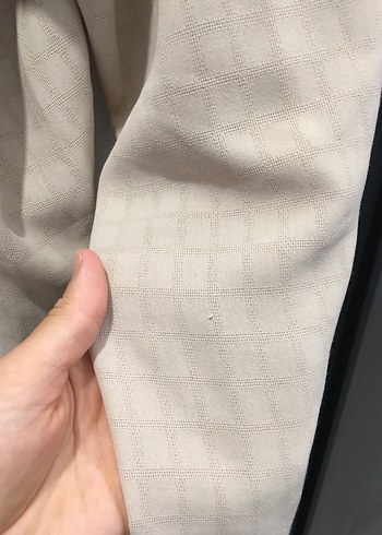 s Beden camel Renk Bej Çiçekli Uzun Kollu Bohem Pijama Takımı