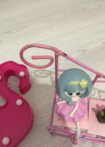 Renkli Pembe Çocuk Rafı - Görsel 3