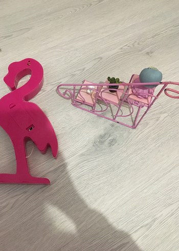 Renkli Pembe Çocuk Rafı - Görsel 4