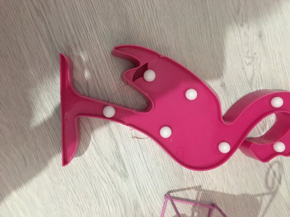 Renkli Pembe Çocuk Rafı - Görsel 2